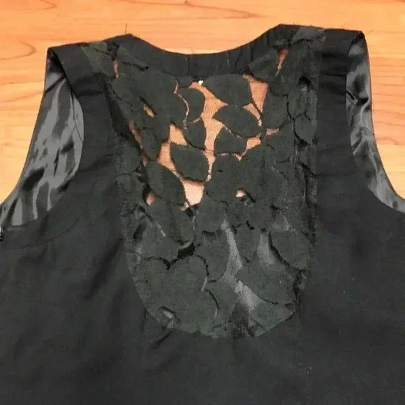 Monteau Black Sheath Dress, Large - Picture 5 of 6